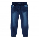 Jeans sport cu efect uzat, albastru Name it 285121 