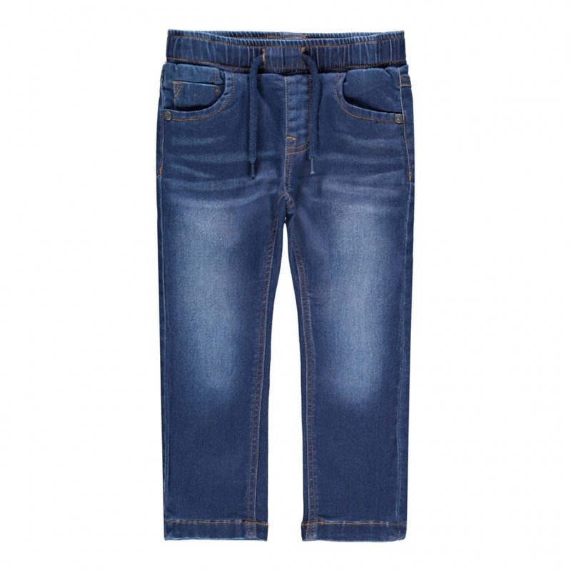 Jeans sport eleganți, albaștri  285206