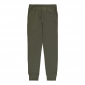 Pijamale din bumbac organic Forest night, verde Name it 285292 2