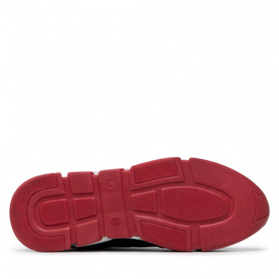 Sneakers RICKY cu detalii roșii, albastru închis Guess 285452 4
