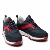 Sneakers RICKY cu detalii roșii, albastru închis Guess 285453 5