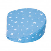 Pernă albastră cu imprimeu steluțe pentru gravide Sevi Baby 285657 