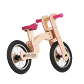 Bicicletă de echilibru din lemn, Pipello, 12 , culoare: roz Pippello Bikes 286231 5