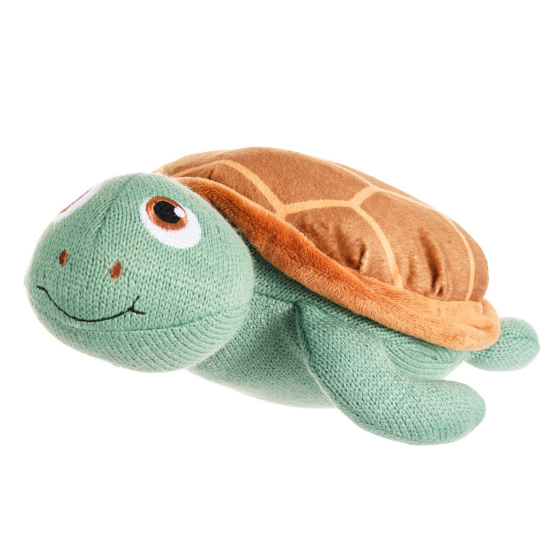 Jucărie de pluș tricotată Turtle SeaHappy Otto, 28 cm  286291