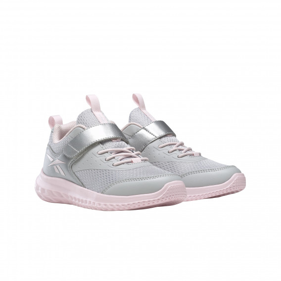 Pantofi sport RUSH RUNNER 4.0 ALT în gri și roz Reebok 286343 6
