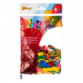 Set de baloane, 100 buc. Dino Toys 286494 