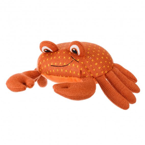 Jucărie de pluș tricotată Crab SeaHappy Cedi, 34 cm Dino Toys 286498 