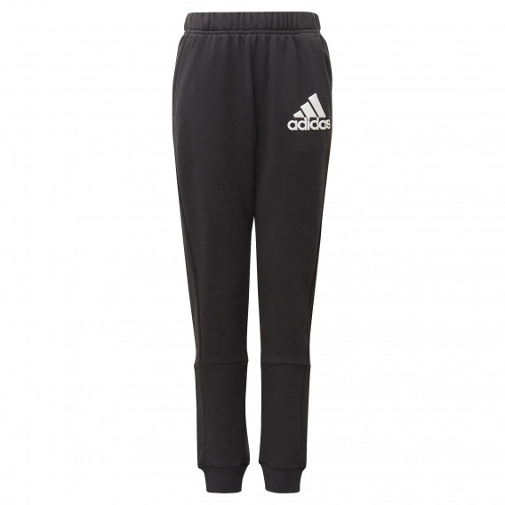 Pantaloni sport Adidas 'BADGE', negri pentru băieți Adidas 286743 