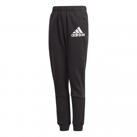 Pantaloni sport Adidas 'BADGE', negri pentru băieți Adidas 286744 2