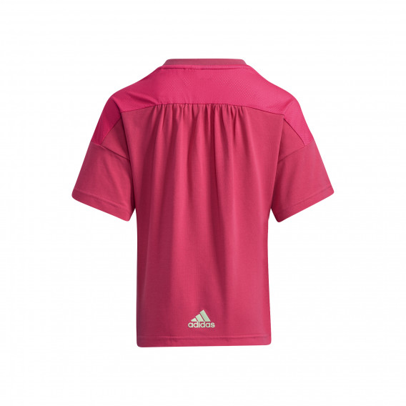 Tricou Adidas 'Happy feet', roz pentru fete Adidas 286818 5