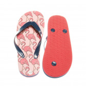 Flip-flops cu decorațiuni diferite de flamingo, pentru fete Boboli 28684 4