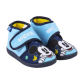 Papuci de casă tip ghetuțe Mickey, albastru Mickey Mouse 286907 