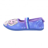 Papuci de casă tip balerina Frozen II, albastru Frozen 286980 3