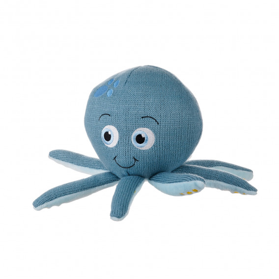 Jucărie de pluș tricotată Octopus SeaHappy Luna, 25 cm Dino Toys 286997 3