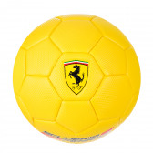 Minge de fotbal, 13 cm, galben Ferrari 286998 