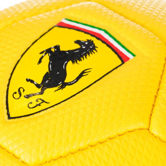 Minge de fotbal, 13 cm, galben Ferrari 287000 3