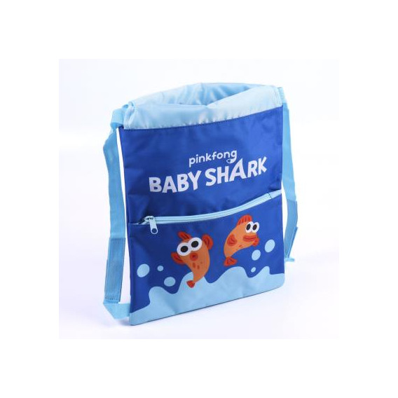 Geantă baby shark pentru fete, albastră BABY SHARK 287010 