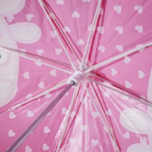 Umbrelă de mână pentru copii cu imprimeu Peppa Pig, roz Peppa pig 287037 3