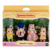 Set de figurine Sylvanian Families - Familia Hamster, Goldbacke, 4 părți Sylvanian Families 287204 2