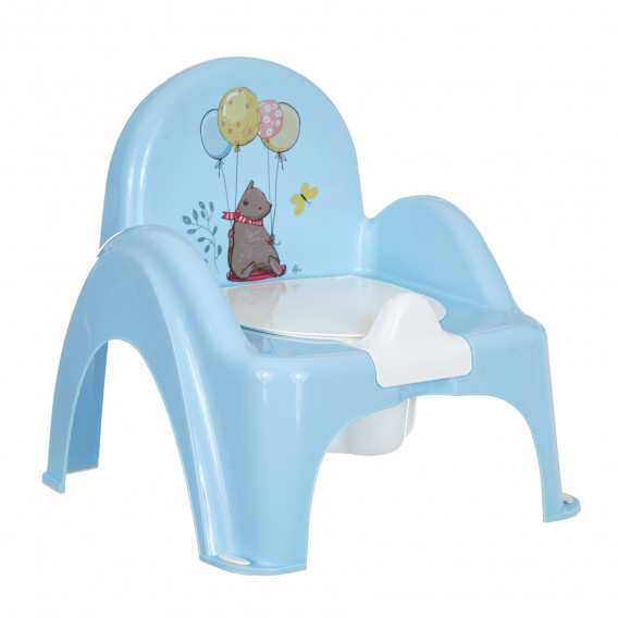 Oală pentru copii - scaun Forest Tale, albastru Chipolino 287467 2