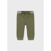 Pantaloni lungi Jogger pentru băieței, verde Mayoral 287683 
