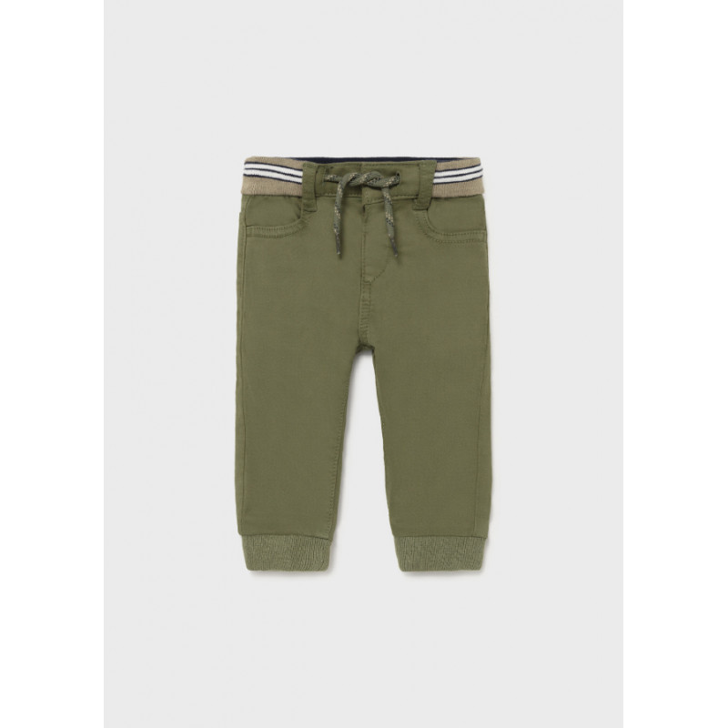 Pantaloni lungi Jogger pentru băieței, verde  287683