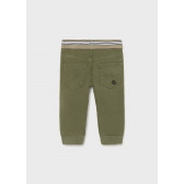 Pantaloni lungi Jogger pentru băieței, verde Mayoral 287685 2