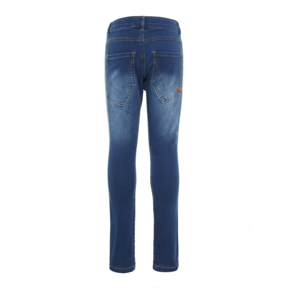 Jeans cu șireturi pentru băieți Name it 28817 2