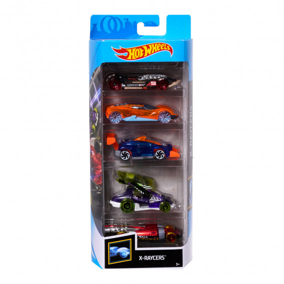 Hot Wheels, 5 buc., X-racer Hot Wheels 288703 2