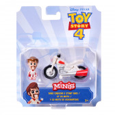 Mini figură cu un vehicul - Duke și bicicletă Toy Story 288878 
