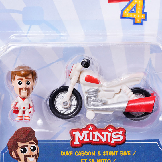 Mini figură cu un vehicul - Duke și bicicletă Toy Story 288879 2