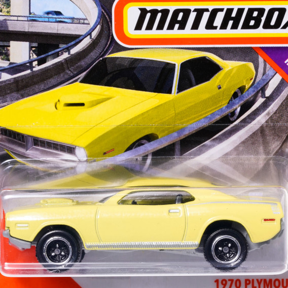 Mașină metalică Matchbox, 1970 Plymouth cuda Matchbox 288887 2
