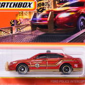 Mașină metalică Matchbox, inspector de poliție Ford Matchbox 288987 2
