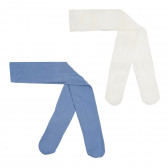 Set ciorapi albi și albaștri pentru fete Cool club 289415 2