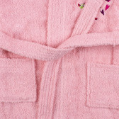 Halat de baie cu broderie veselă, dimensiune 6-8 ani, roz Inter Baby 289873 4