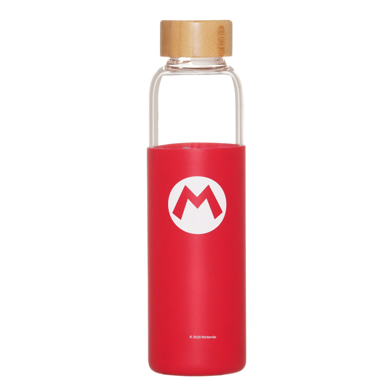 Sticlă cu carcasă din silicon Mario, 585 ml  290181
