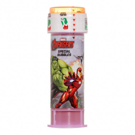 Jucărie cu bule de săpun cu personajele Hulk și Iron Man Dino Toys 290353 