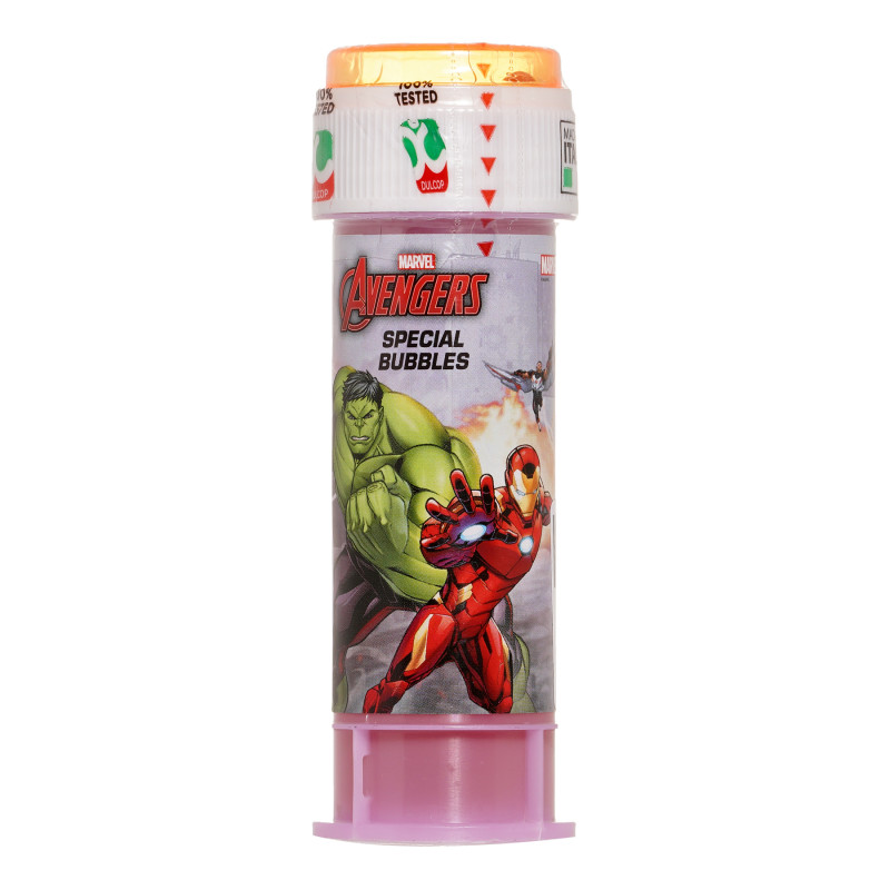 Jucărie cu bule de săpun cu personajele Hulk și Iron Man  290353