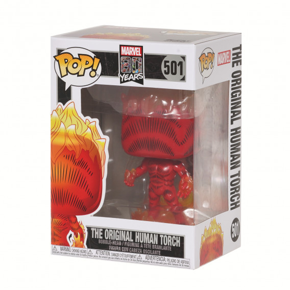 Figurină POP! Torța umană originală Fantastic Four 290396 3