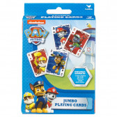 Cărți de joc Jumbo Patrula Cățelușilor Paw patrol 290757 
