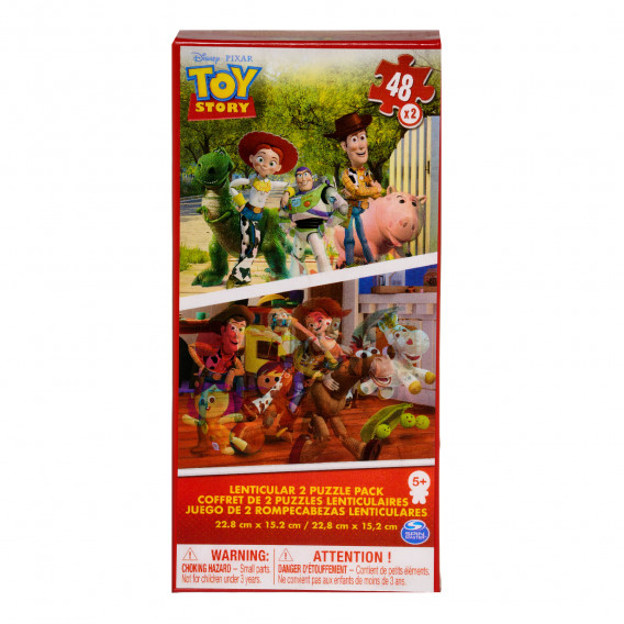 Puzzle în relief - Toy Story, 48 de piese Toy Story 290881 
