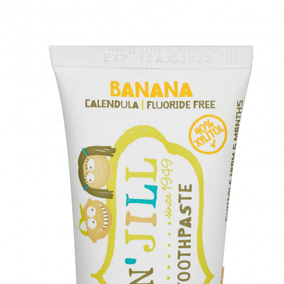 Pastă de dinți organică cu aromă de banană, 50 g. Jack N’ Jill 291024 3