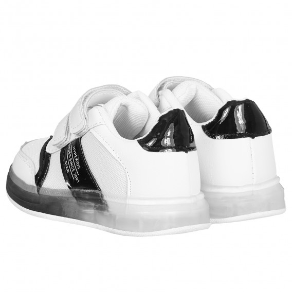 Pantofi sport albi Star cu accente negre Star 291303 2