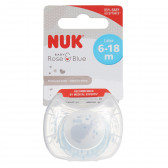 1 buc Suzetă albastră, pentru bebeluși 6-18 luni NUK 291448 2