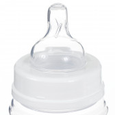 Sticlă din polipropilenă cu imprimeu de jucării cu tetină siliconică cu 3+ luni debit mediu, 240 ml Canpol 291509 3