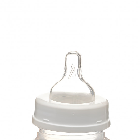 Sticlă din polipropilenă cu supapă pentru nou-născuți și tetină debit mediu 3-6 luni, 240 ml Canpol 291536 3