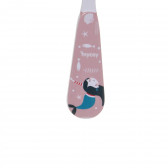 Set lingură și furculiță, culoare roz Mycey 291649 5