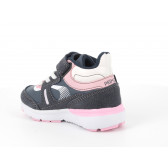 Pantofi sport Primigi cu accente, în roz și gri PRIMIGI 292176 3