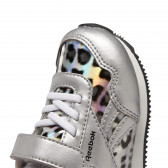 Sneakers Royal Classic Jogger cu model tigru, argintiu Reebok 292210 4