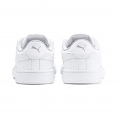 Pantofi sport Puma Smash V2 din piele cu sigla brandului, albi Puma 292244 3